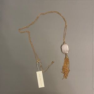 Rose quartz necklace